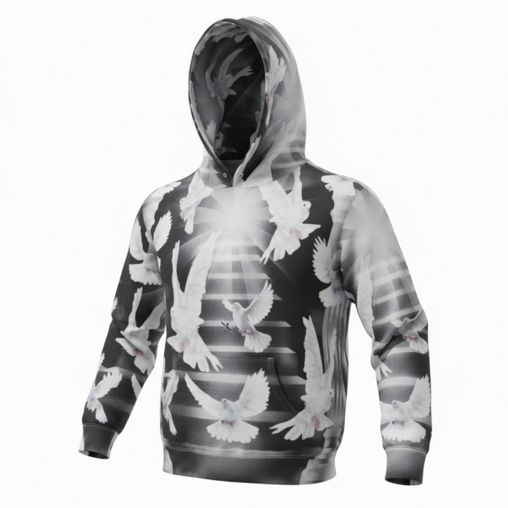Supreme White Dove Hoodie